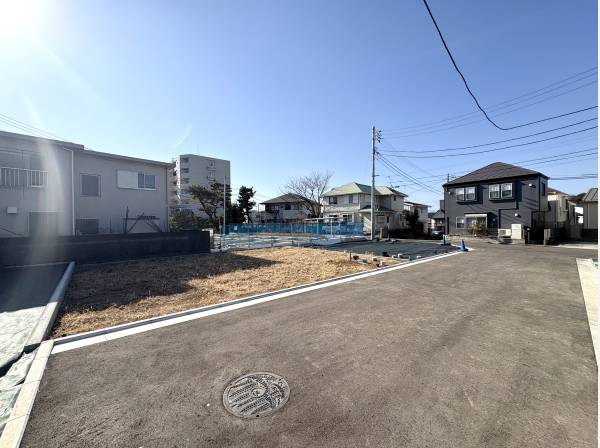 日当たり良好な現地です。