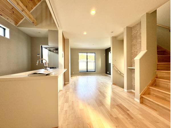 ゆったりとしたLDK