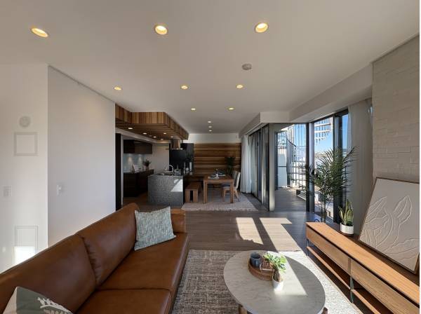 約26帖のゆとりあるLDK