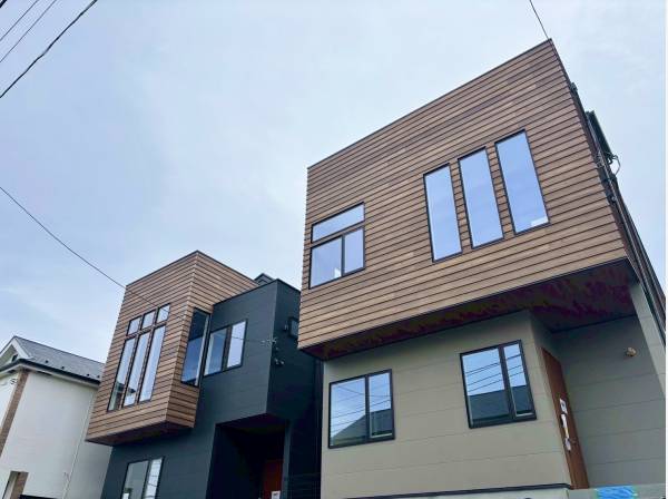 お洒落な外観の新築戸建て！