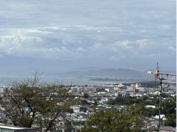 海が見えます