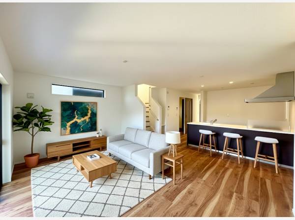 約18.5帖のLDKスペース※家具などはイメージになります