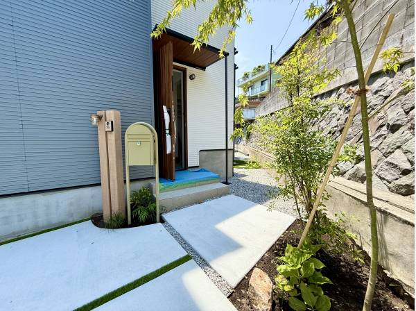 お洒落な外構で気分も上がりますね！