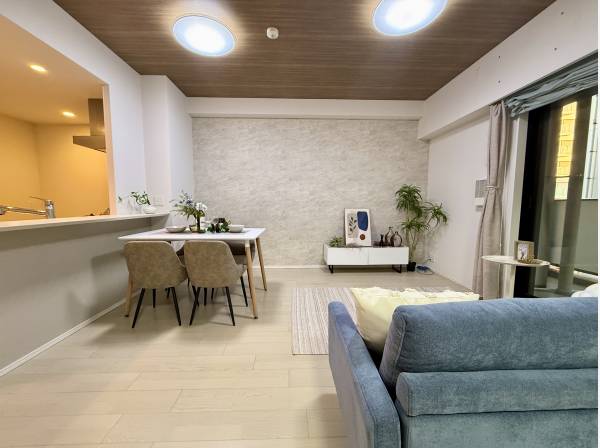 お洒落にリノベーション済み！