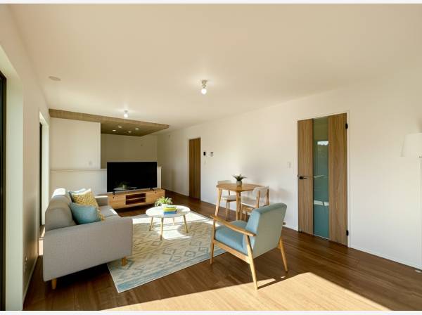 約18帖のLDKスペース※家具などはイメージになります