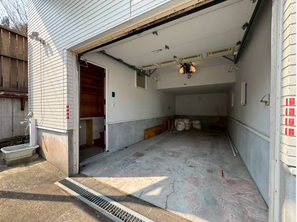 ガレージの様子