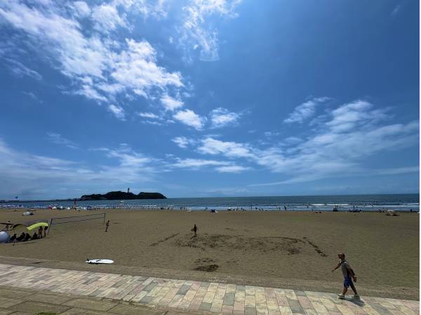 海まで徒歩6分（約450ｍ）