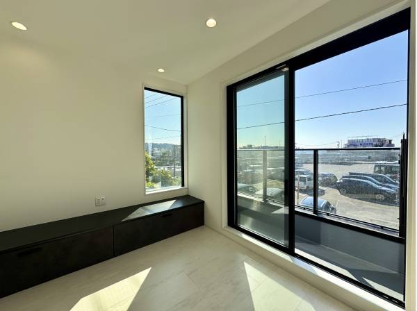 リビングからも海が見えました