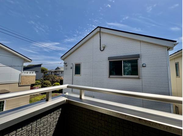 バルコニーの日当たり・眺望良好！