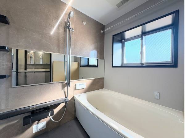 1日の疲れを癒すバスルーム