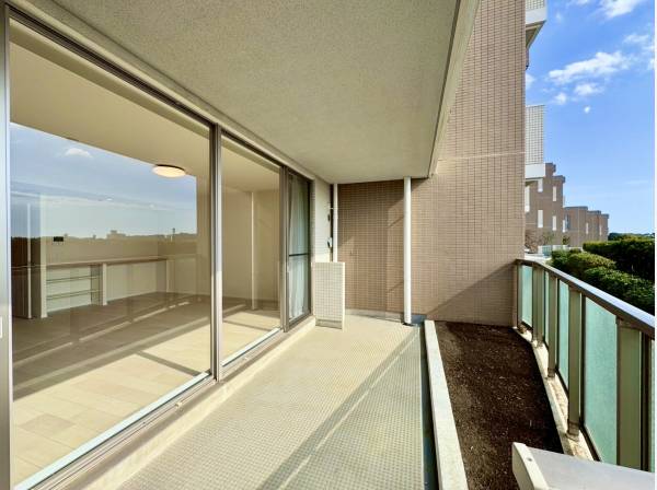 ワイドバルコニーで日々の生活に楽しみを。