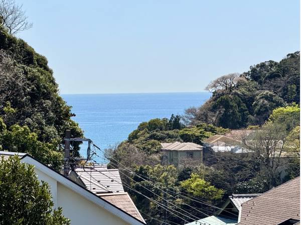 海が見えました！