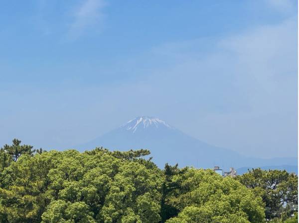 お住まいから富士山が望めるなんて…いいですね♪
