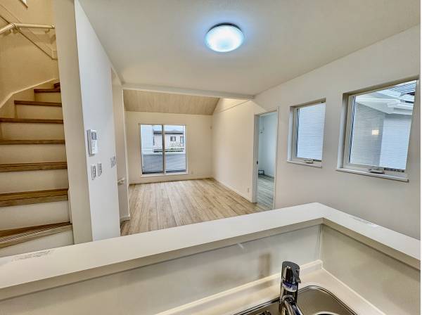 キッチンからの眺めです。