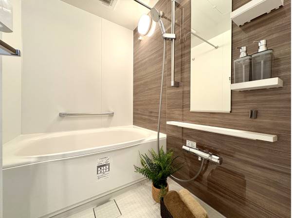 一日の疲れを癒すバスルーム