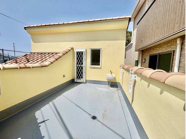 ルーフバルコニーがあるので楽しみが広がりますね！