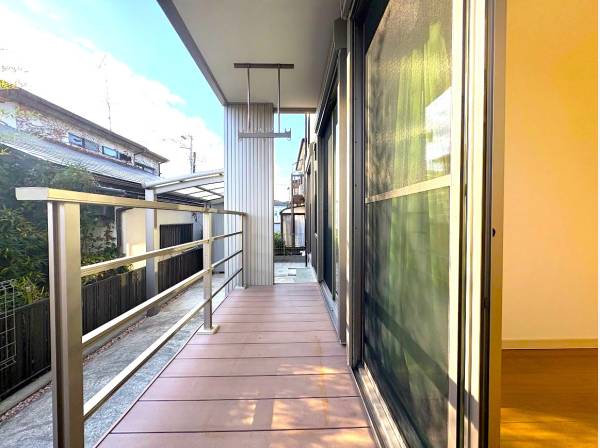 こだわりのウッドデッキ