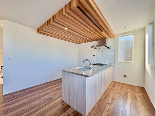 ペニンシュラタイプのキッチン