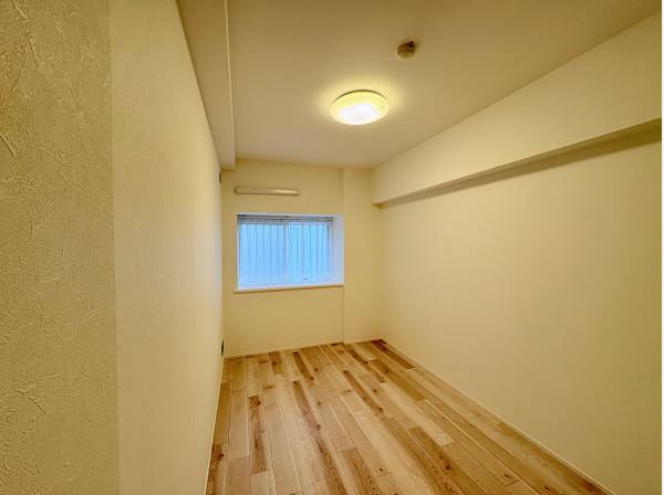 ６帖の洋室。全洋室クローゼット付きです