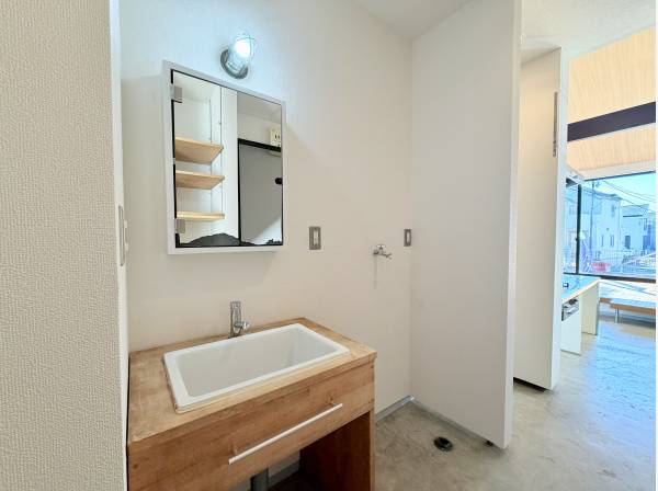 お洒落な洗面所