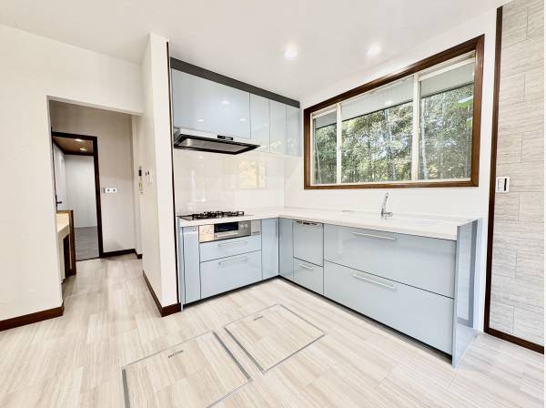 使い勝手の良いＬ字キッチン