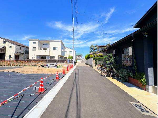 前面道路の様子です