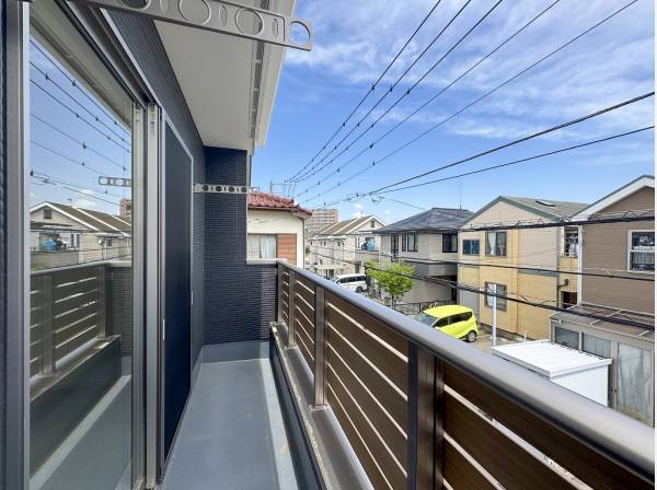 高い建物もなく気持ちの良い空が広がります