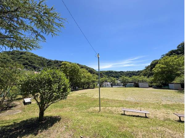 目の前にある一色岡公園