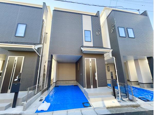 ビルドインタイプの住宅です