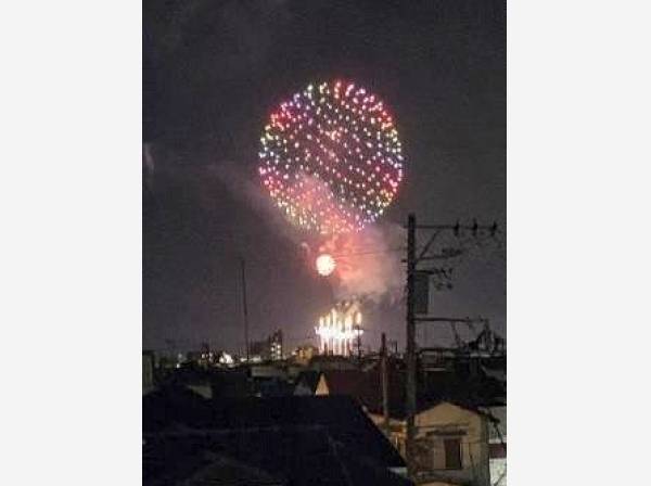 夏の風物詩花火大会もプライベート空間で鑑賞できます