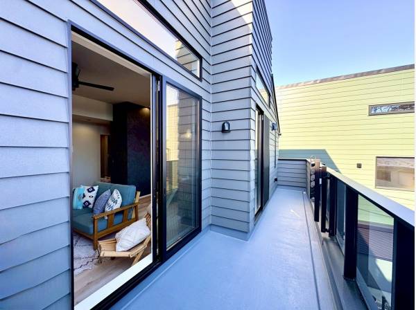 バルコニーの様子！