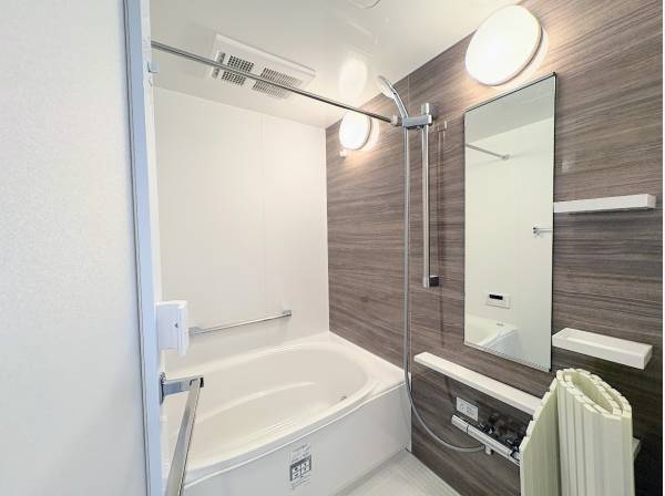 1日の疲れを癒すバスルーム