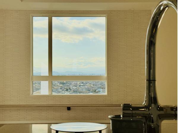 富士山を見ながら料理ができる暮らし