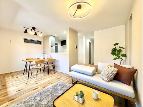 ゆったりとしたLDK