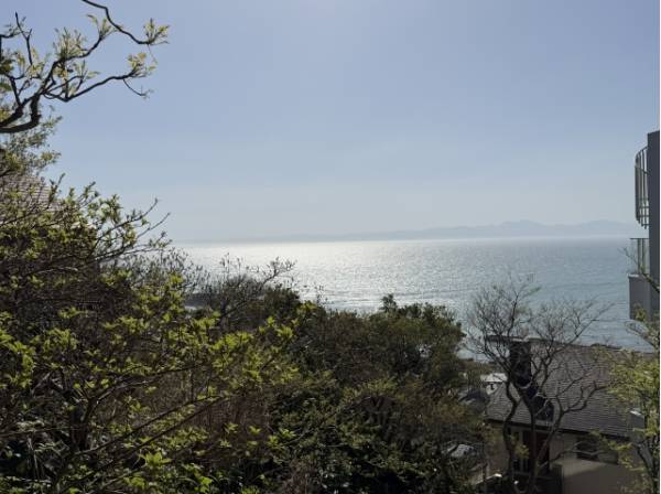 海がいい感じで、良く見える現地です。