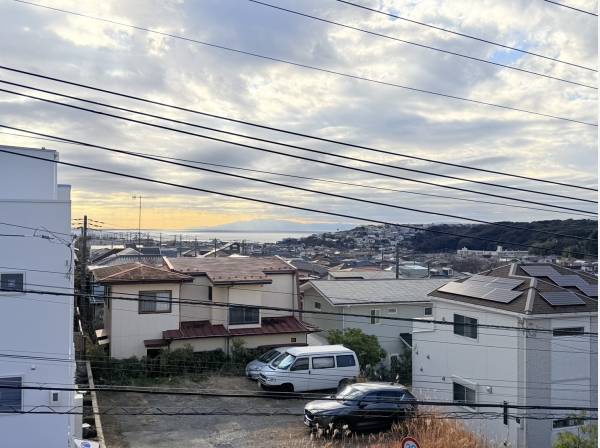 海を綺麗に望みます