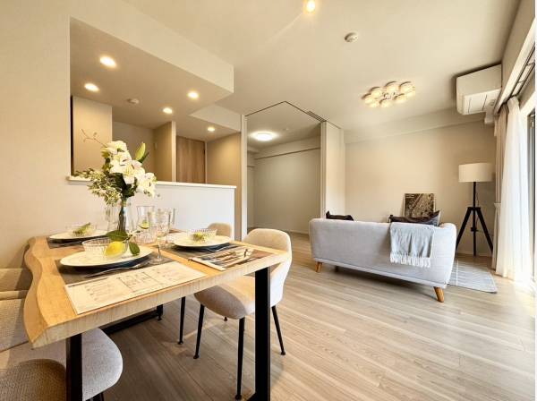 おしゃれなダイニングスペース