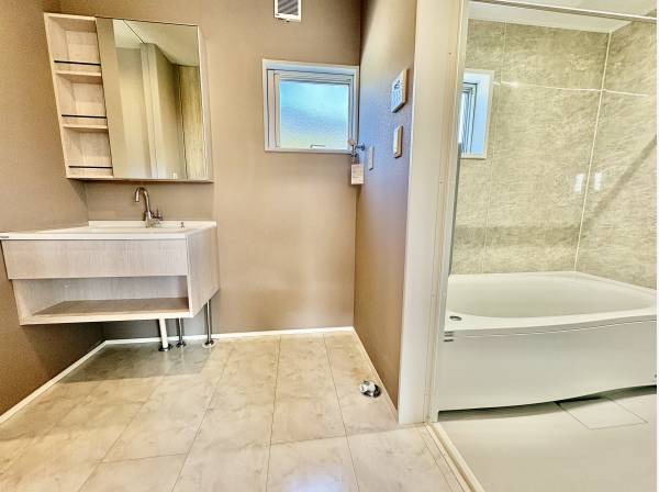 洗面台も素敵ですね！