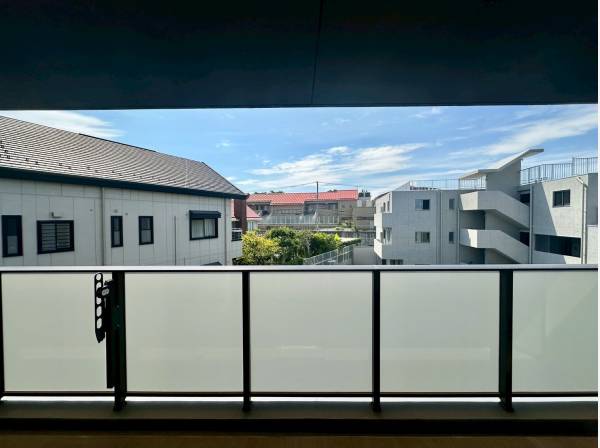 低層にも関わらず景色は抜けます