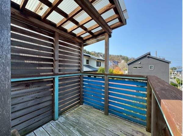 リフォーム前ウッドテラス