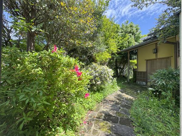 植栽をアレンジして日本庭園のようにするのも素敵ですね