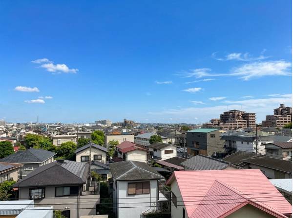 開放的な眺望が広がります。