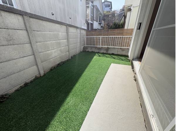 庭でBBQができちゃいますよ！