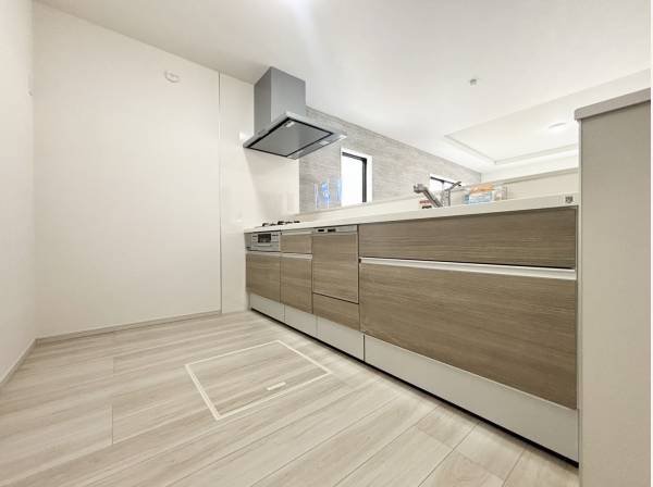 清潔感のあるキッチンスペース