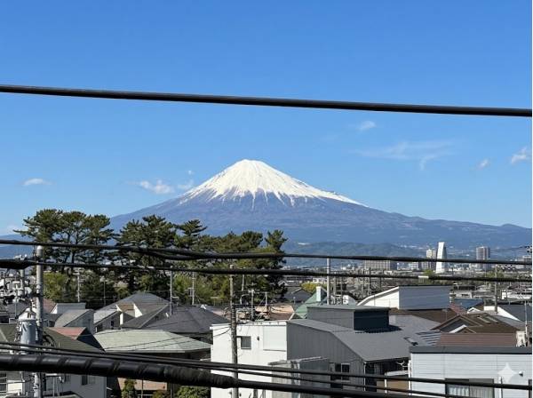 富士山もバルコニーから眺望できます
