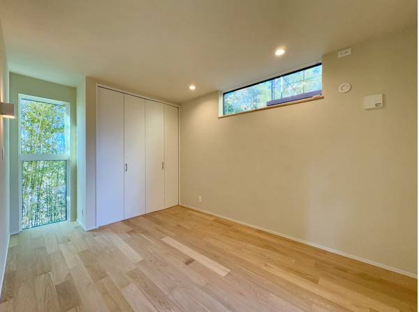 緑を望む居室は全3室ございます