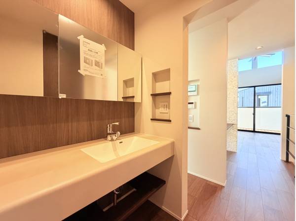 パウダールームもオシャレです