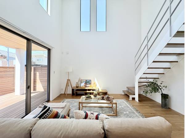 落ち着きあるリビングです