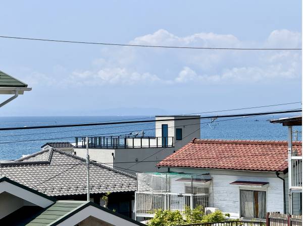 写真より実際の方がより海が見えるように感じました