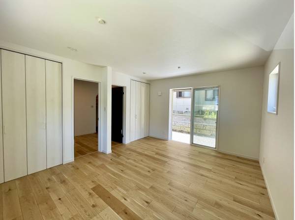 ライフスタイルに合わせて2部屋に分けることも可能です